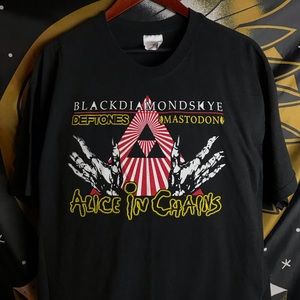 ALICE IN CHAINS DEFTONES MASTADON tour Tshirt (XL)